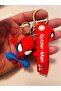 Spider-Man 3D Silicone Keychain – Marvel Spider-Man Bag & Car Ornament - 4