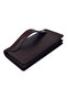 Genuine Leather Handheld Portfolio Wallet with Phone Slot and Magnetic Closure, Brown - 7
