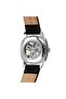 Men’s Engraved Skeleton Automatic Mechanical Watch – Premium Leather Strap - 6