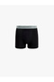 Cotton Waistband Print Detailed 3-Piece Boxer Set - 3