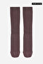 Unisex Organic Cotton Flight and Pilot Knee Socks with Special Firming Technology Lavender - 3