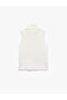 Cotton Blend Sleeveless High Neck Undershirt - 2