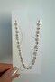 Gold Pearl Stone Dorika Detailed Anklet - 2