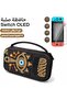 Case Compatible with Nintendo Switch OLED, EVA Hard Case, 2 Pack HD Screen Protector and 4pcs - 6