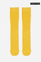 Unisex Organic Cotton Flight and Pilot Knee Socks with Special Firming Technology Mustard - 4
