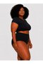 3-Piece Set of Plus Size Panties 100% Cotton High Waist Underwear - 2