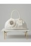 Royale Series Pearl Handle Pleated Rose Patterned Handmade Luxury Bag, Wedding, Evening Dress, Engagement, Celebration, Daily Use ..14