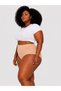 Set of 6 Plus Size Panties 100% Cotton High Waist Underwear - 4