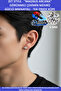 Zet Style – Magnus Arcana - Seal of Invisible Attraction – Strong Magnet Earring (Single Men's Earring) - 4