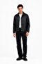 Men's Classic Collar Black Leather Jacket Premium Quality - 7