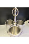 Three-Sectioned Stainless Steel Cutlery with Handle Silver - 5