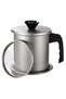 Oil Pot Filter Container Used Cooking Oil Grease Strainer Container Kitchen Deep Fat Filter Pot Metal Large Frying Oil Filter & Storage Can