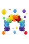 200PCS Rainbow Balloons for Party Decoration Birthday Party Supplies or Arch Garland Decoration - 3