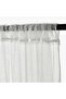 Sheer Net Curtains, 1 Pair, White with Rod Pocket, Polyester, 280x300 cm - 3