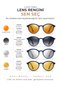 Luvi Elio Navy Uv400 Sunglasses – Choose Your Favorite Lens - 5