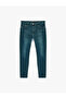 Slim Fit Brad Green Men's Jean Trousers 7Wam40085Nd - 3