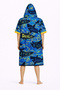 Pool Sea Poncho Bathrobe 100% Cotton - 2