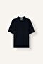Standard Fit Short Sleeve Buttoned Basic Knitwear Polo T-Shirt I0736Ax26Au