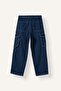 Super Baggy Fit High Waist Wide Leg Jean Trousers I5724Ax26Au - 2