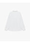 Regular Fit Buttoned Long Sleeve Classic Collar Shirt - 5