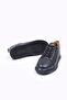 Weston Black 100% Genuine Leather Men's Sneaker Shoes - 3