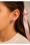 Girls' Silver Oyster Figure Mini Hoop Earrings, Not Color-Fading / Gold Color - 3