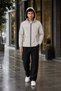 Men's Stone Hooded, Water Repellent, Windproof, Zippered, Seasonal Raincoat - 6