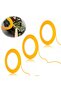 Yellow 3mm 18M 1 roll No Mark Residue Masking Tape Yellow, Hand Tearable Textured Paper, 2-50mm Widt - 8