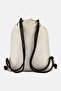 Men Brand Logo Backpack, Light Grey - 2