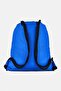 Men Brand Logo Backpack, Blue - 2