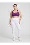Women Sportwear Fit Lightly Padded Training Sports Bra, Purple - 2