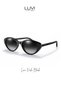 Luvi Viola Black Uv400 Sunglasses – Choose Your Favorite Lens - 2