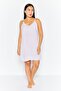 Women Textured Night Dress, Lavender - 2