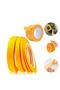 Yellow 3mm 18M 1 roll No Mark Residue Masking Tape Yellow, Hand Tearable Textured Paper, 2-50mm Widt - 5