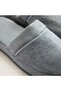 Solid Bamboo Unisex Slippers Steel Blue - 4