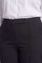 Çima Stitched Fabric Trousers Black - 6