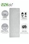 No Slip Bath Mat, PVC Bathtub Shower Mat with Drain Holes and Suction Cup, Machine Washable BPA and - 3