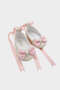 Powder Stone Genuine Leather Baby Girl Ballerina Cream - 6