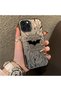 iPhone 14 Pro Compatible Hard Acrylic Back Silicone Edge Lens Protection Batman Case - 2