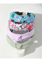 Set of 4 - Flower Print Knot Headband - 2