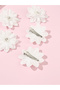 Set of 5 - Flower Hair Clips - 2