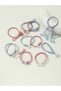 Set of 10 - Pearl Detail Hair Ties - 4