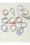 Set of 10 - Pearl Detail Hair Ties - 5