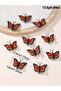 Set of 10 - Butterfly Hair Clip - 8