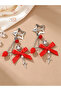 Pack of 2 - Multi-Color Strawberry and Star Charm Hair Clips - 4