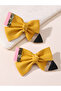 Set of 2 - Pencil Style Bow Hair Clips - 4