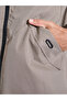 Khaki Hooded Regular Fit Utility Trench Coat with Zip Closure - 4