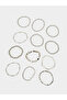 Pack of 12 - Silver Tone Beaded Casual Bracelets - 2