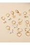 Set of 6 - Star and Heart Hoop Earrings - 5