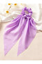 Solid Bow Hair Tie - 4